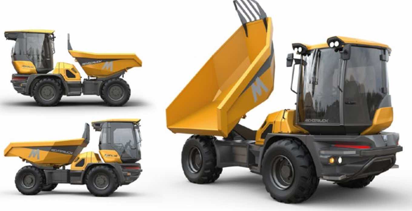 noticias maquinaria Mecalac presenta REVOTRUCK en Bauma 2022