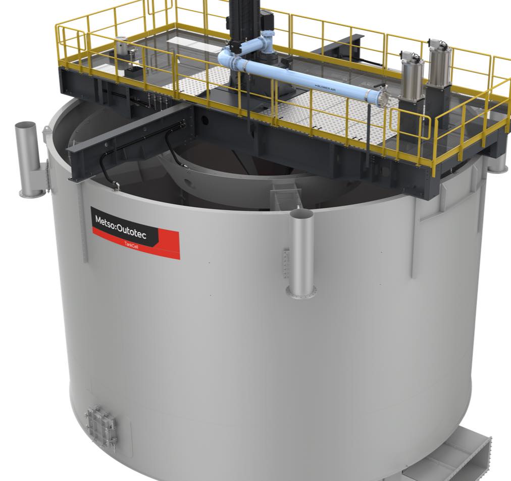 noticias maquinaria Metso Outotec TankCell