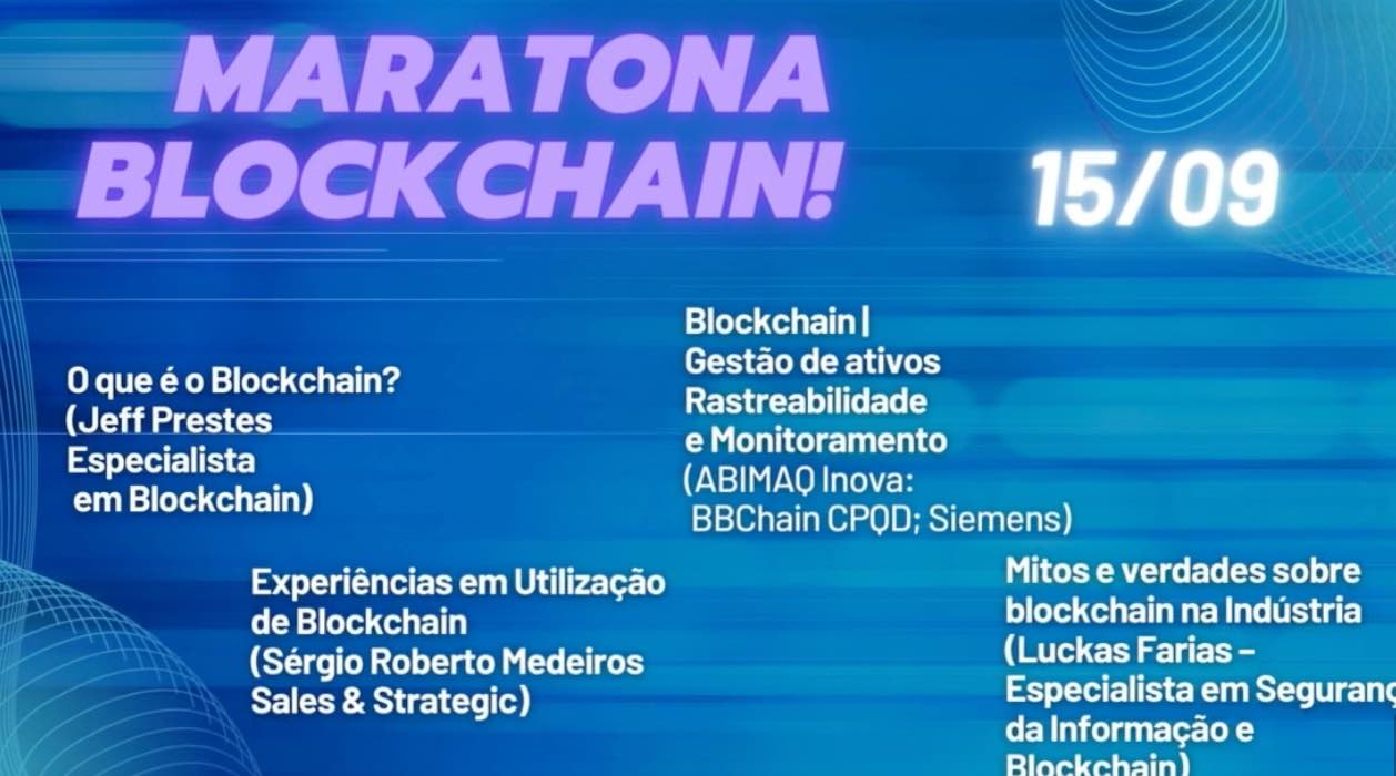 noticias maquinaria Plataforma Indústria Xperience lança Maratona Blockchain