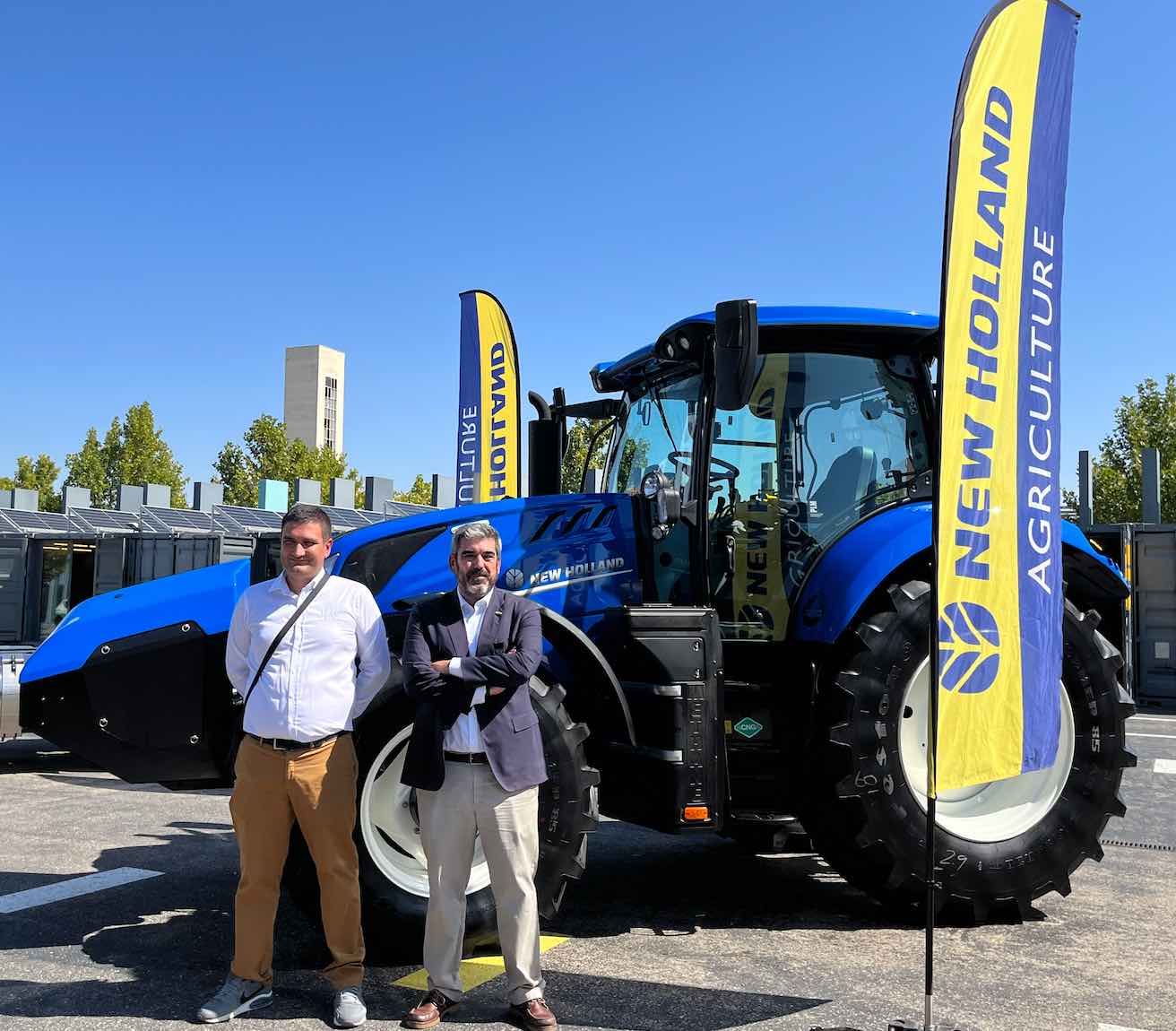 noticias maquinaria T6 Methane Power de New Holland