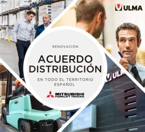 noticias maquinaria ULMA Servicios de Manutención renueva su distribución con Mitsubishi