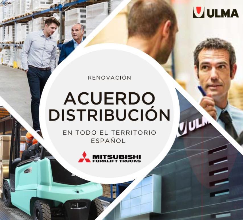 noticias maquinaria ULMA Servicios de Manutención renueva su distribución con Mitsubishi