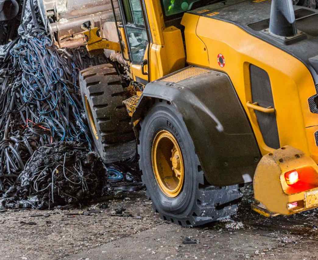 noticias maquinaria neumáticos BKT para el reciclaje