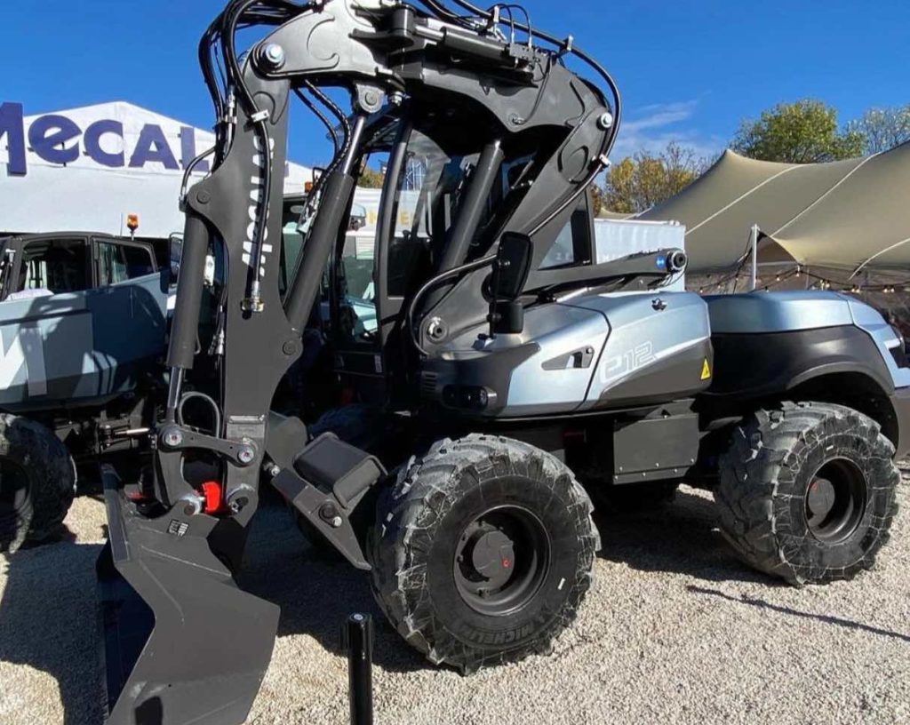 noticias maquiaria MECALAC E12 en Bauma