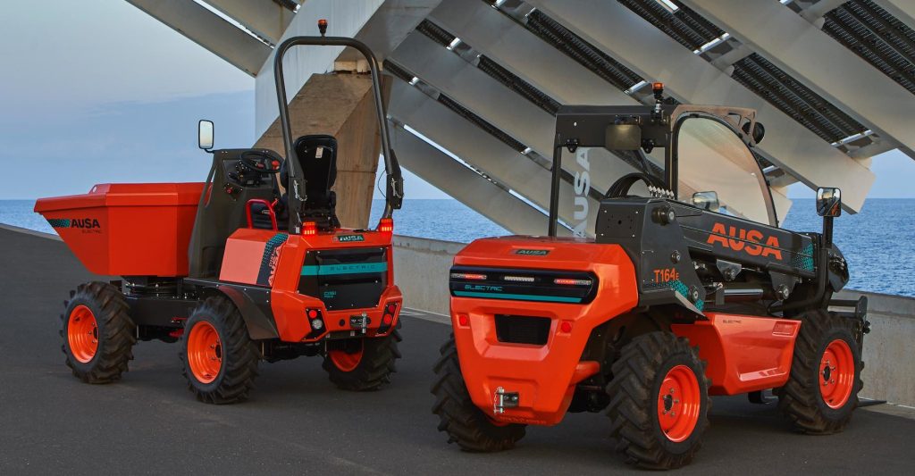 noticias maquinaria AUSA lanza su gama de vehículos 100% eléctricos