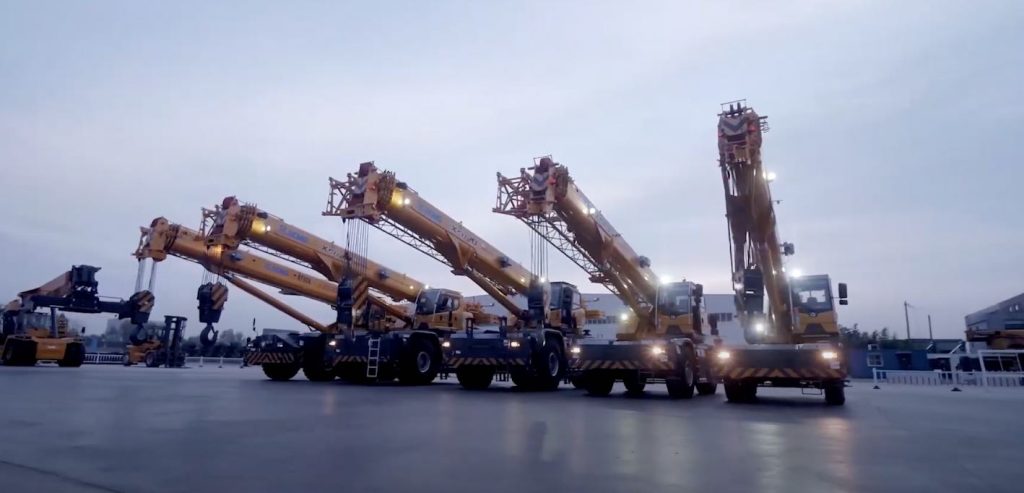 noticias maquinaria Allison Transmission proveedora de grúa todoterreno XCMG