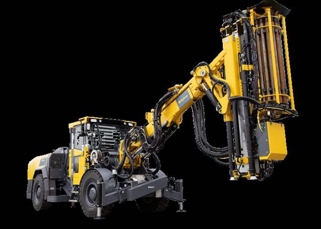 noticias maquinaria Equipos Epiroc mina de hierro en China