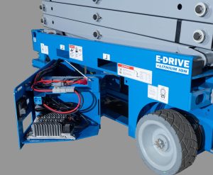 noticias maquinaria Genie batería plataformas de tijera GS™ E-Drive
