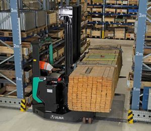 noticias maquinaria Las carretillas multidireccionales Mitsubishi