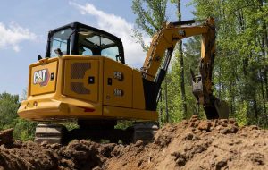 noticias maquinaria Nuevas tecnologías E-Fence e Indicate en miniexcavadoras Cat