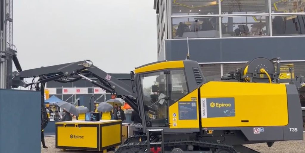 noticias maquinaria Nuevos niveles de construcción con Epiroc en Bauma