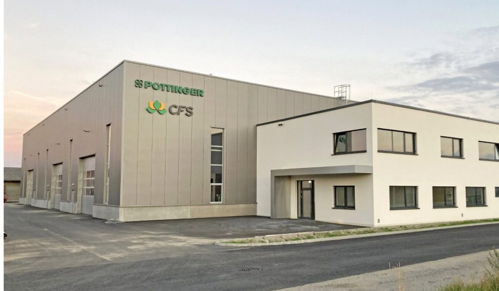 noticias maquinaria PÖTTINGER planta en Stoitzendorf