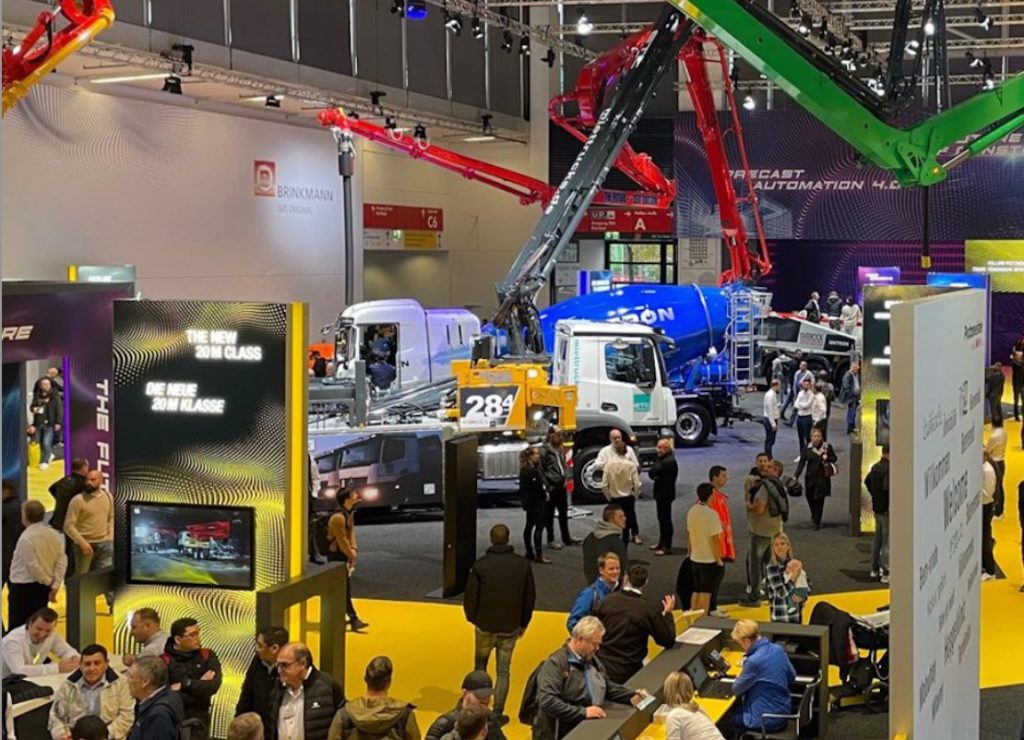 noticias maquinaria Putzmeister iONTRON en Bauma