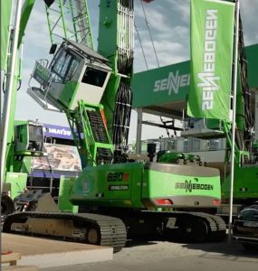 noticias maquinaria SENNEBOGEN 830 Demolition en Bauma