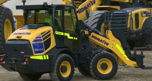 noticias maquinaria cargadora de ruedas eléctrica de Komatsu