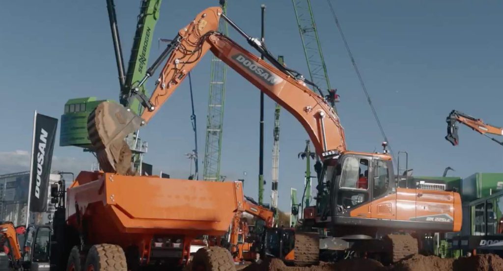 noticias maquinaria doosan bauma