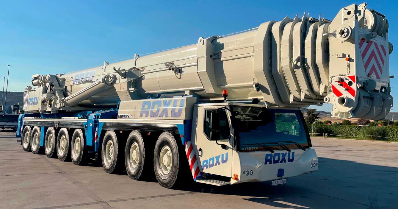 noticias maquinaria grúas móviles Liebherr
