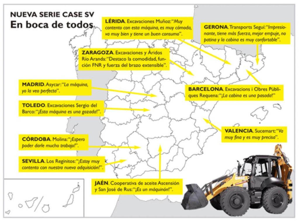 noticias maquinaria retrocargadoras Case Serie SV