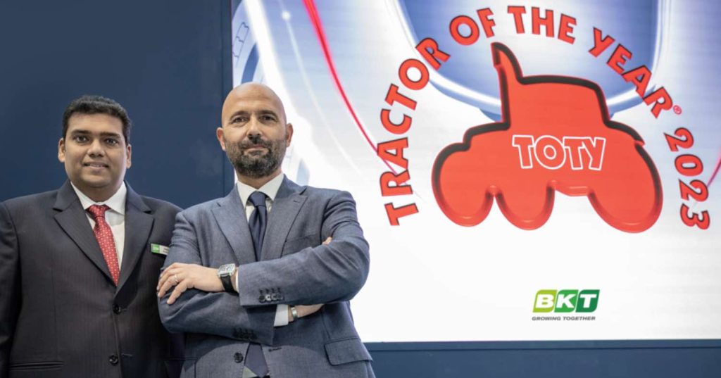 noticias maquinaria BKT “TRACTOR OF THE YEAR 2023”