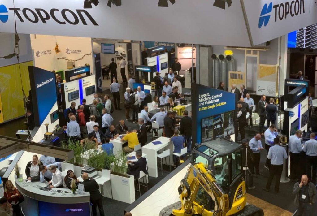 noticias maquinaria Bauma topcon