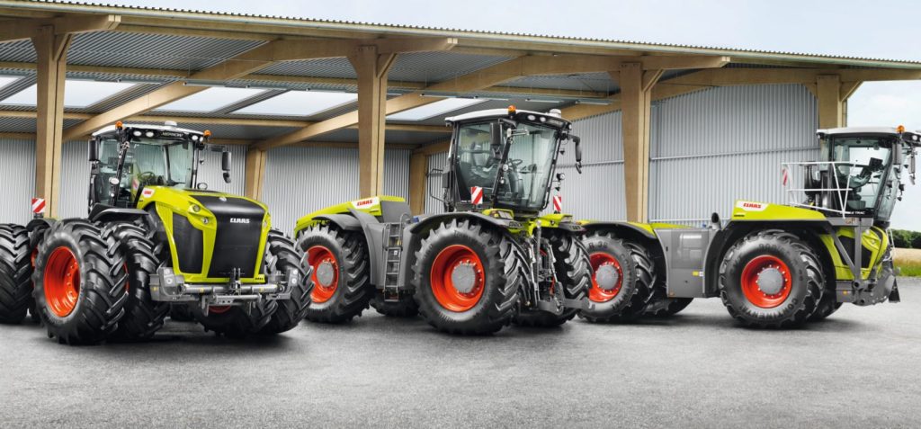 noticias maquinaria CLAAS XERION con nueva actualización integral