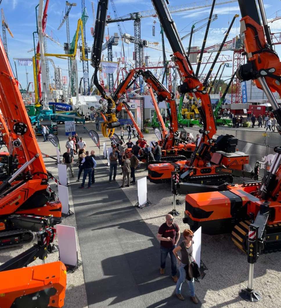 noticias maquinaria Jekko y las novedades de gama en BAUMA 2022