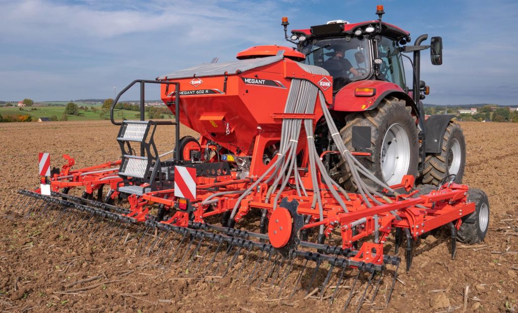 noticias maquinaria KUHN sembradora suspendida MEGANT 602 R