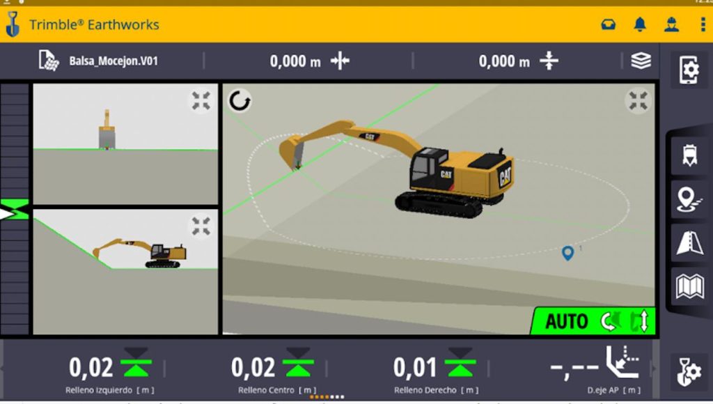 noticias maquinaria La excavación con 3D Cat Grade