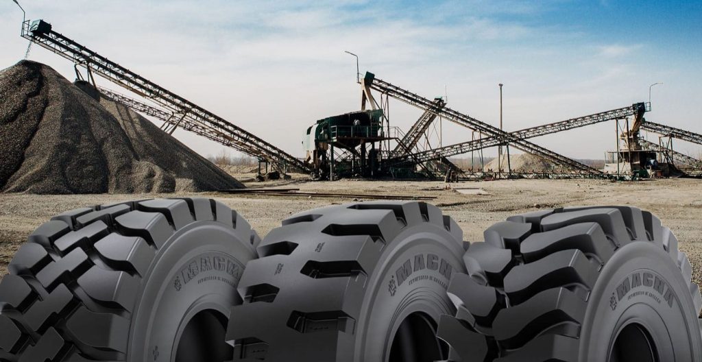 noticias maquinaria Magna Tyres neumaticos para minería