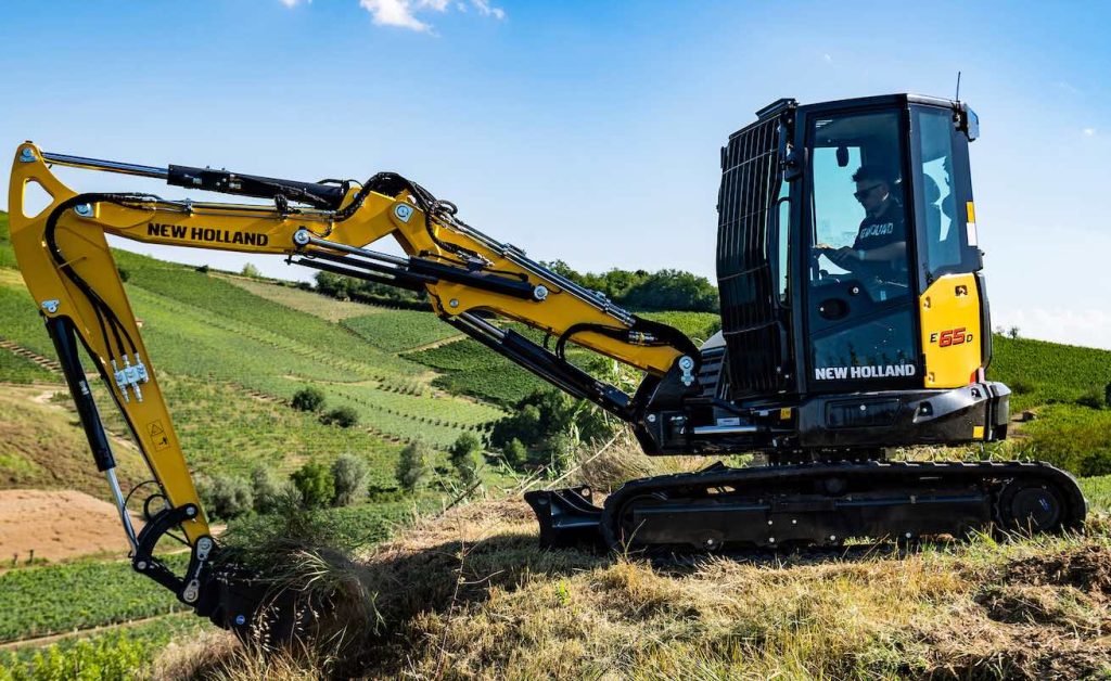 noticias maquinaria New Holland miniexcavadoras