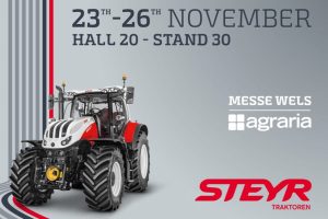 noticias maquinaria STEYR tractores en Agraria 2022
