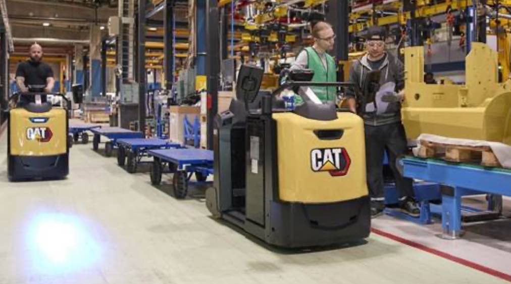 noticias maquinaria alfaland Cat Lift Trucks recogepedidos