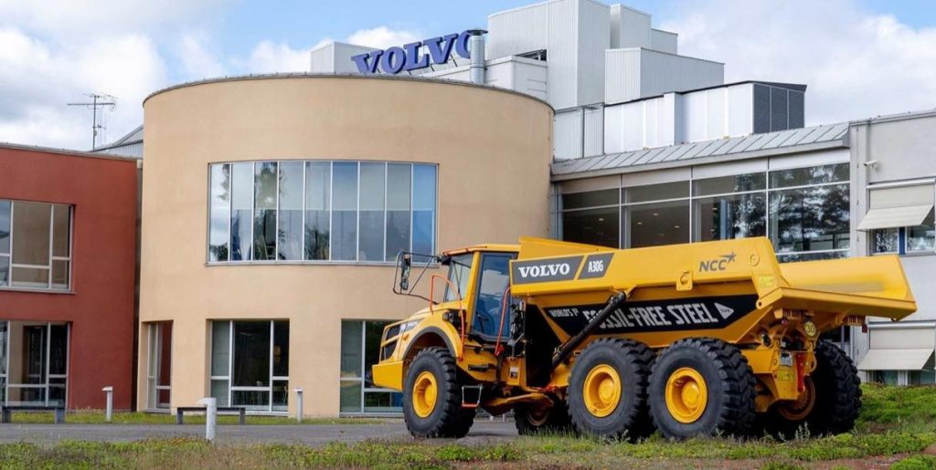 noticias maquinaria dúmperes volvo ce