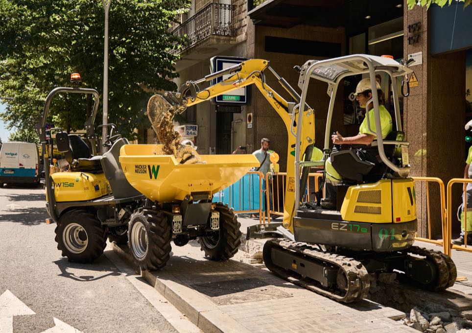 noticias maquinaria gama zero emission de Wacker Neuson