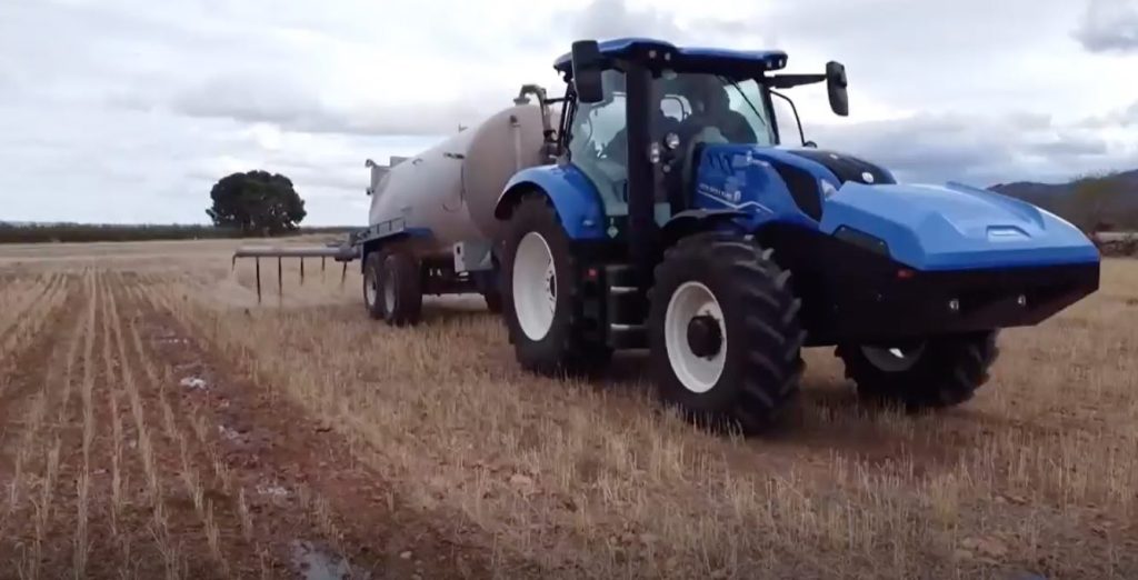 noticias maquinaria new holland tractor con biometano