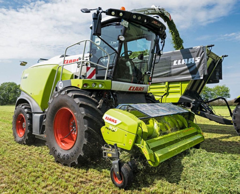 noticias maquinaria picadoras de forraje JAGUAR de CLAAS