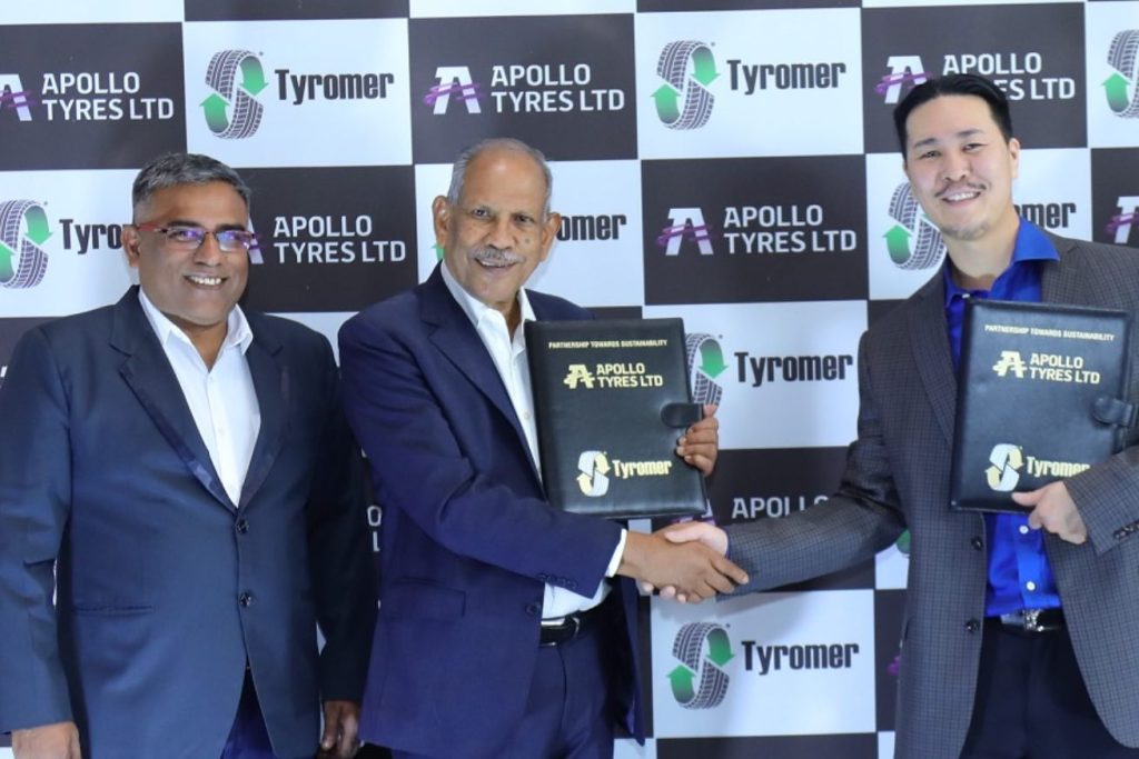 noticias maquinaria Apollo Tyres y Tyromer
