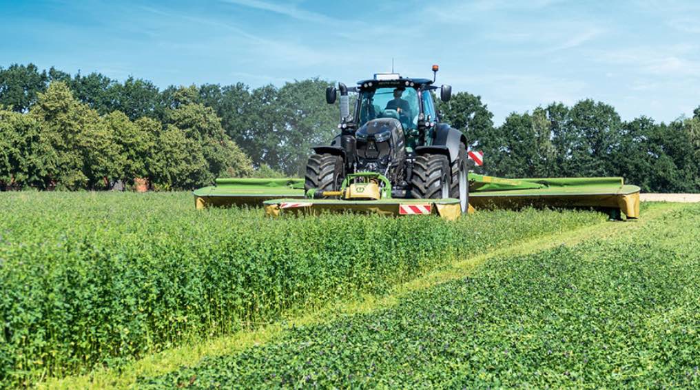 noticias maquinaria KRONE actualiza la segadora EasyCut B 950 Collect