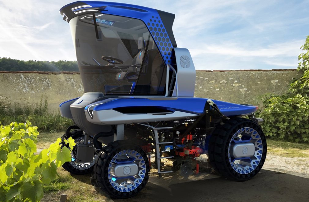 noticias maquinaria New Holland Straddle Tractor Concept