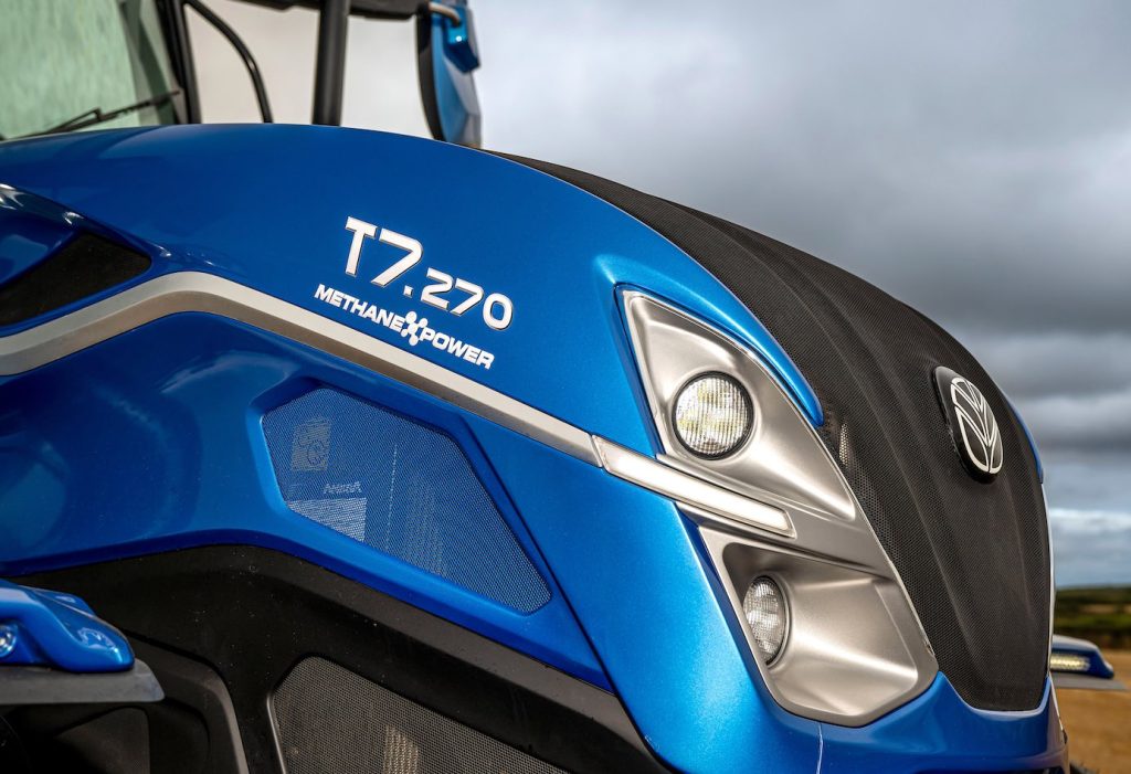 noticias maquinaria New Holland T7 Methane Power GNL