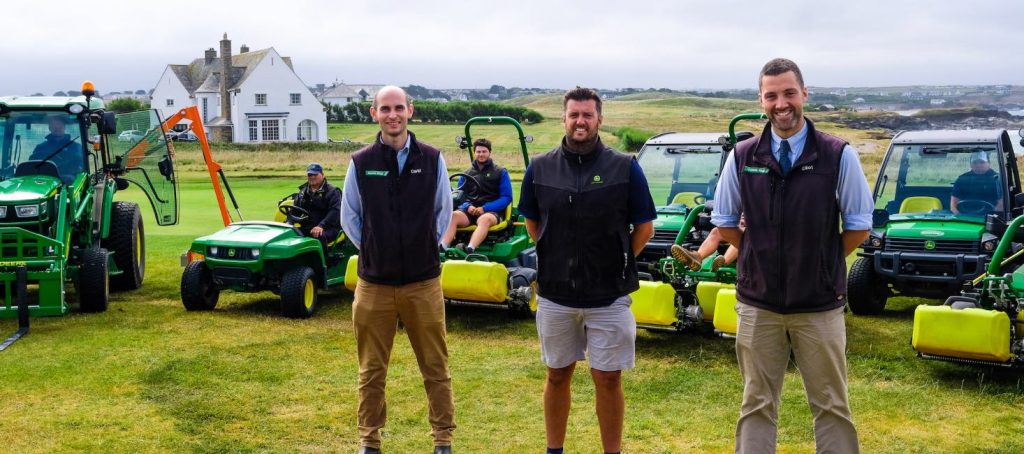 noticias maquinaria máquinas John Deere golf