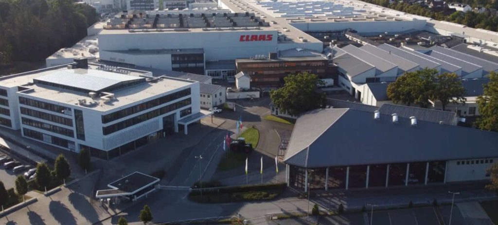 noticias maquinaria red mundial de producción CLAAS