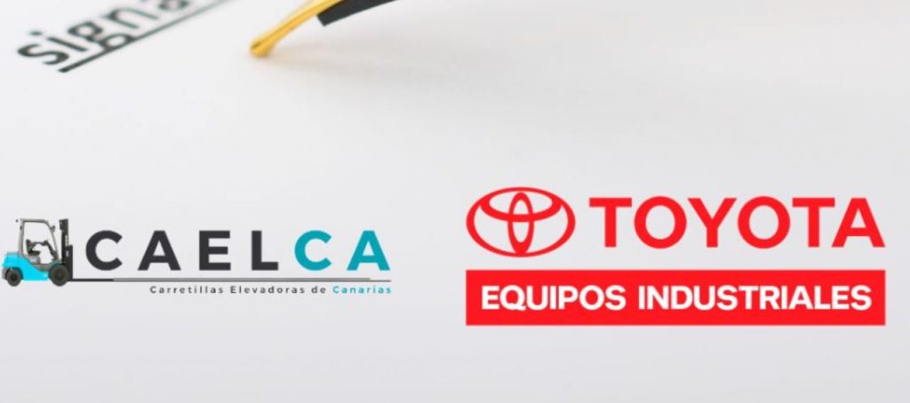 noticias maquinaria Caelca y Toyota Material Handling aúnan fuerzas