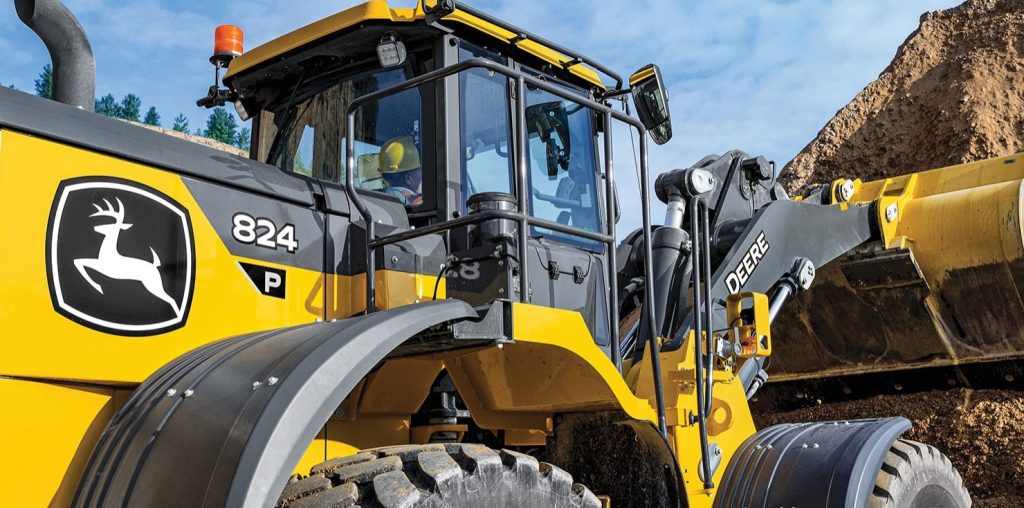 noticias maquinaria John Deere presenta dos modelos de cargadores de ruedas de nivel P