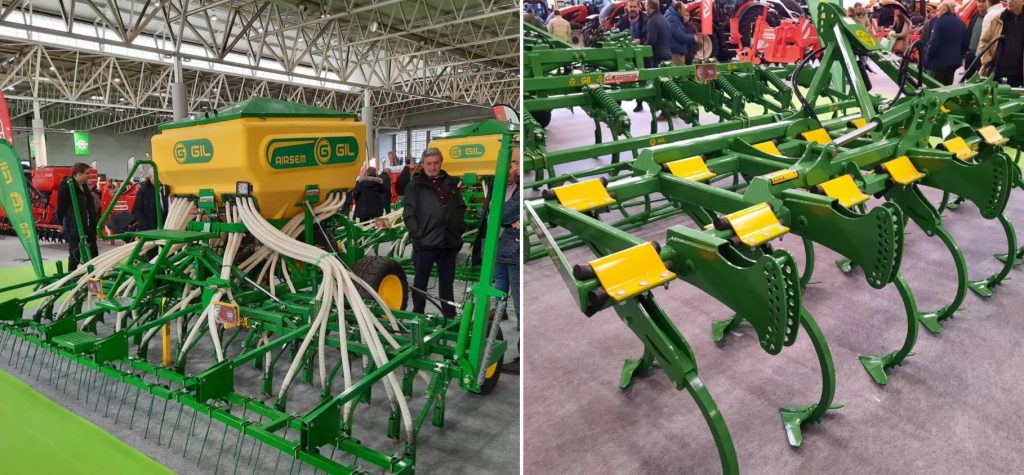 noticias maquinaria Sembradoras Gil en la feria Agraria con Ferreras