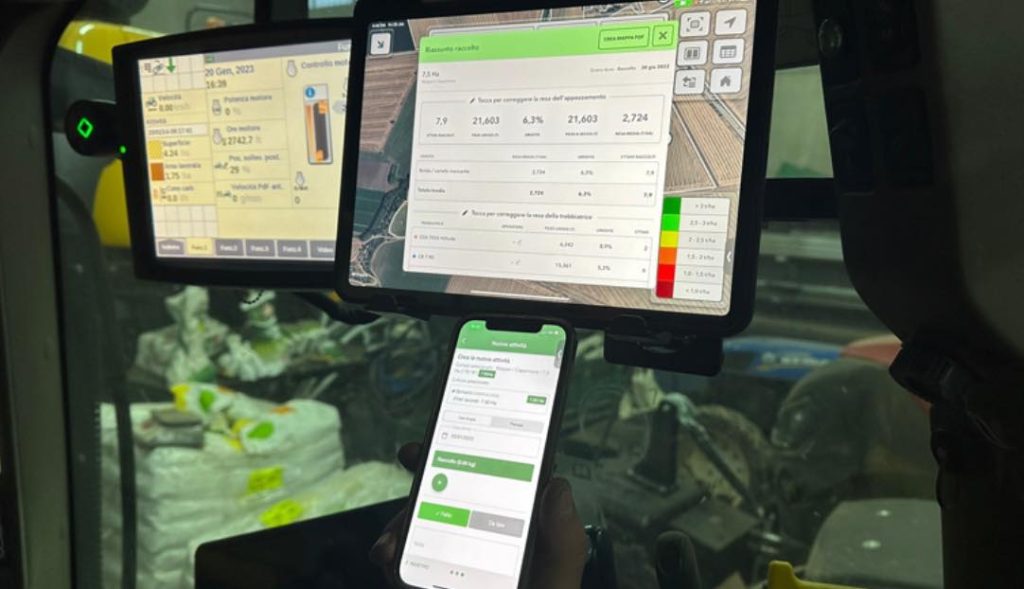 noticias maquinaria FieldView y xFarm Technologies
