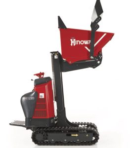 noticias maquinaria Hinowa presenta el nuevo Dúmper autocargable HS1203