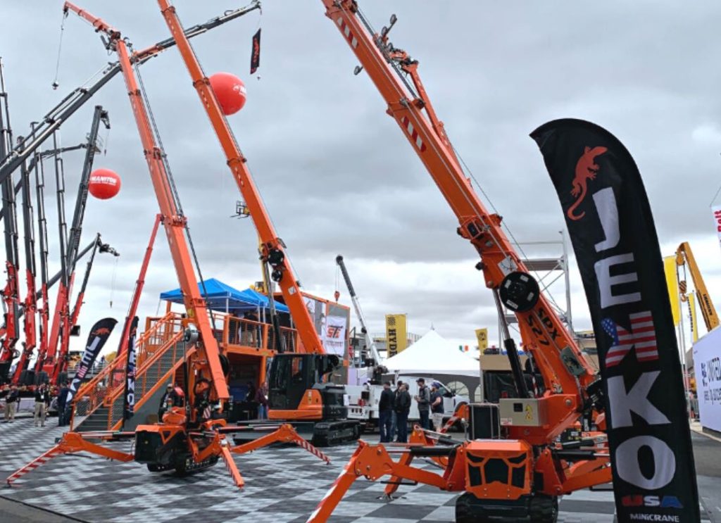 noticias maquinaria Jekko en Conexpo