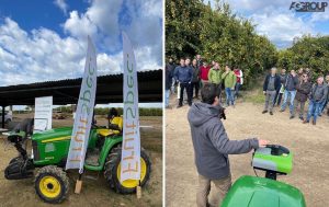 noticias maquinaria Jornadas de demostración de AG GROUP como importador de FruitSpec
