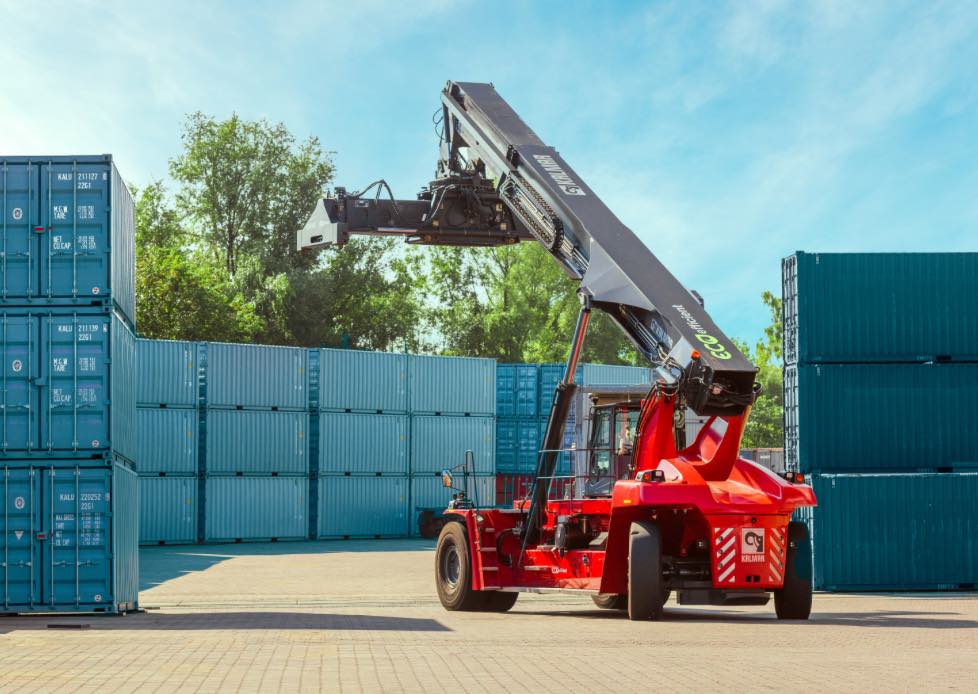 noticias maquinaria Kalmar suministra ocho reachstackers Kalmar Eco